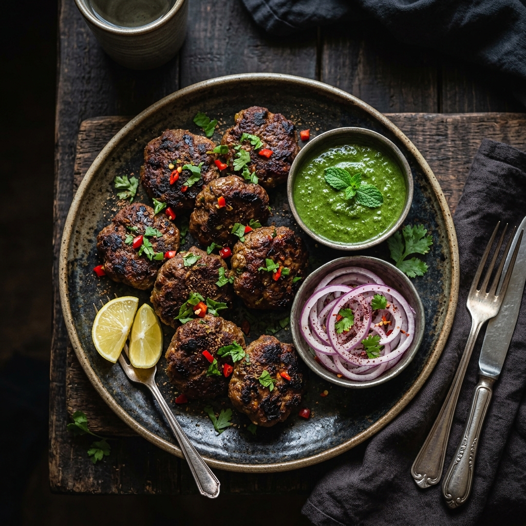 Chicken Galouti Kebab (4 Pcs)